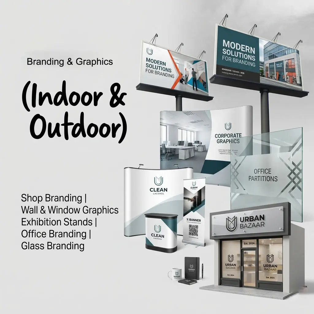 Branding & Graphics (Indoor & Outdoor) sharjah