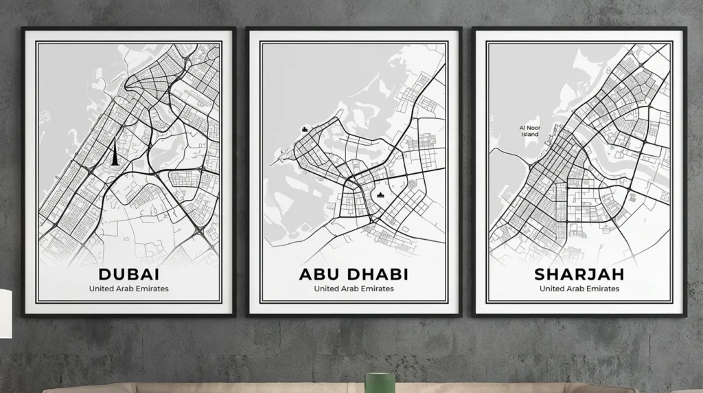 Canvas Print Dubai