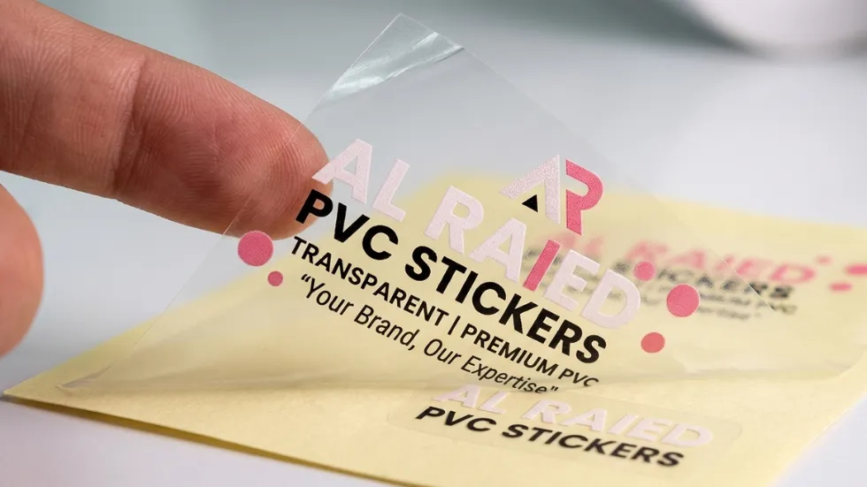 PVC Stickers Transparent