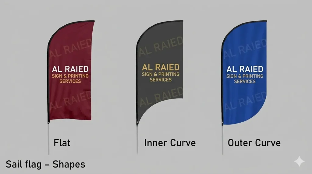 Sail Flags & Curve