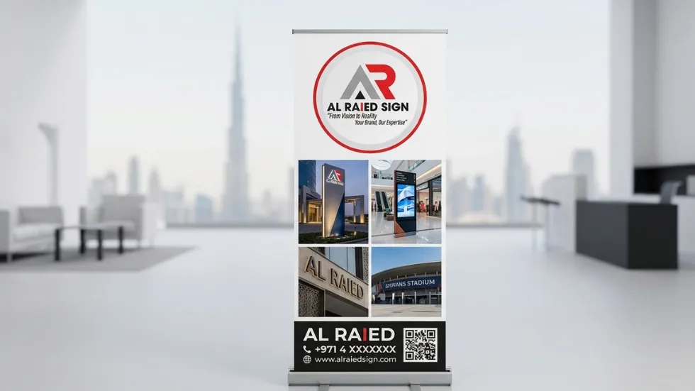 roll up banner uae